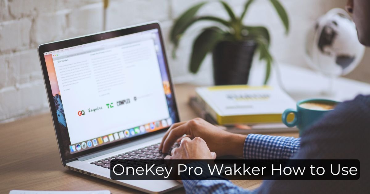 OneKey Pro Wakker How to Use