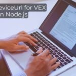 What is DeviceUrl for VEX Brain Node.js