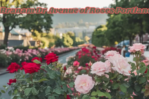 branam dr avenue of roses portland